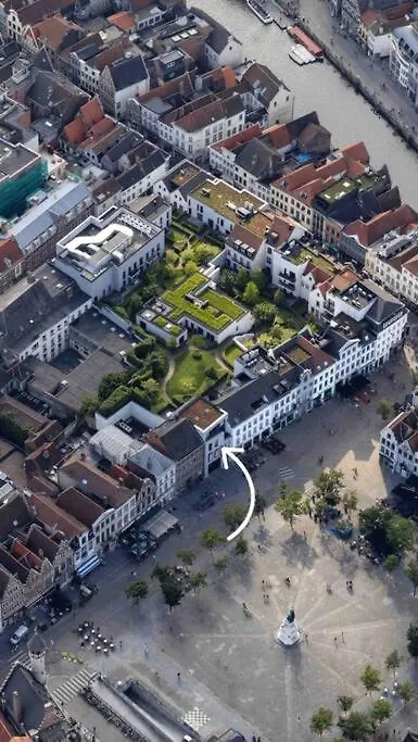 Apartmán Exclusive Penthouse/Workspace With Stunning Views Gent